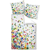 Janine Copripiumino colori misti / bianco