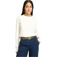 Timberland Long-sleeve Baby Tee Vintage White Taglia: L | Maglie a manica lunga Outlet | Donna | Bianco