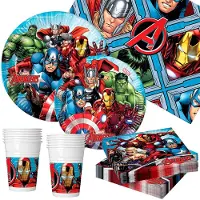 Procos Set Tavolo Per Bambini Avengers 89 Pezzi