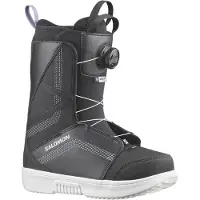 Salomon Snowboard - Scarponi da snowboard - Scarlet BOA Black/Persian Violet per Donne - Taglia 36,5 - Nero