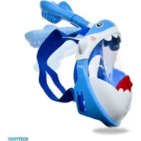 SwimTech Maschera Da Snorkeling A Viso Intero