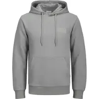 Jack & Jones Felpa grigio / bianco