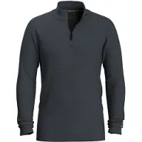 Smartwool Classic All-Season Merino Base Layer 1/4 Zip Boxed Intimo lana merinos Uomo (L, blu)