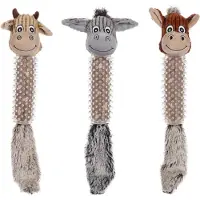 Flamingo Giocattolo Per Cani Cow/horse/donkey Tpr Spines Assortito