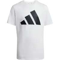 Adidas Kid's Bold Tee 160 T-shirt Bambini (176, bianco/grigio)