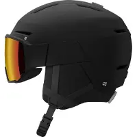 Salomon - Casco da sci/snowboard - Osmo Sigma Black in Pelle - Taglia M - Nero