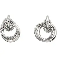 Hot Diamonds Silver Orecchini con genuine diamond Jasmine DE610