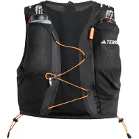 Adidas - Gilet d'idratazione - Trx Trail Vest 5L Black/White/Impora - Taglia S - Nero