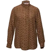 River Woods Ruffle Collar Ls Shirt Brown Taglia: 36 | Magliette intime Outlet | Donna | Marrone