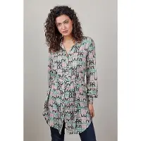 DIDI Tuniek Clea Print White Taglia: 34 | Magliette intime Outlet | Donna | Bianco