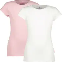 Vingino T-shirt (2-pack) Multicolor Pink Taglia: XXS | T-shirt Outlet | Unisex | Rosa