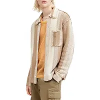 AllSaints Truck Cardigan Dust Taupe Taglia: XXL | Cardigan Outlet | Uomo | Nero