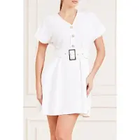 Guess Marciano By Diane Dress Pale Pearl Taglia: 38 | Abiti Mini Outlet | Donna | Bianco