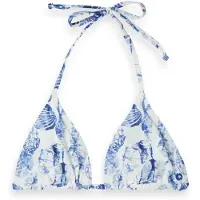 Scotch & Soda Reversible Bikini Top Shell Batik Blue Taglia: XS | Bikini Outlet | Donna | Blu