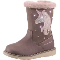 Tom Tailor Boots da neve oro / rosa / pitaya / argento