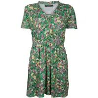 French Connection Blossom Tee Dress Short Poise Green Taglia: 10 | Abiti in T-Shirt Outlet | Donna | Verde