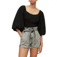 AllSaints Tia Top Black Taglia: 44 | Magliette intime Outlet | Donna | Nero