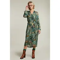River Woods Multi Fantasy Dress With Buttons Taglia: 36 | Abiti Midi Outlet | Donna | Bianco
