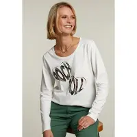 River Woods Off White Crew Neck T-shirt Taglia: S | Maglie a manica lunga Outlet | Donna | Bianco