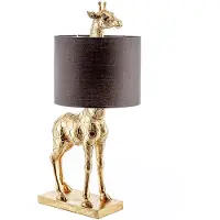 Werner Lampada da tavolo giraffa oro 70 cm