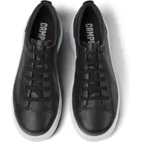 Camper per donna. K200508-043 Runner Up scarpe di pelle nera (41), Nero, Basso, Stringhe, Casual