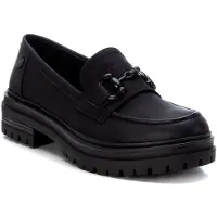 Refresh per donna. 17142201-NEGRO Mocassini 171422 neri (40), Nero, Basso, 3 a 5cm, Nessuno, Casual, Imitazione cuoio, Classico