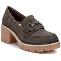 Refresh per donna. 17141703-KAKI Mocassini 171417 kaki (38), 5 a 8cm, Nessuno, Casual, Verde, Imitazione cuoio, Classico