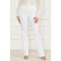 Guess Marciano By Franca Flare Pant Pale Pearl Taglia: 36 | Pantaloni Outlet | Donna | Bianco