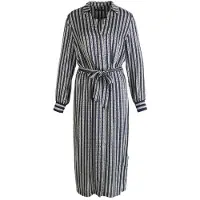 River Woods Dress Ls Polocollar + Belt Blue Taglia: 40 | Abiti Midi Outlet | Donna | Blu