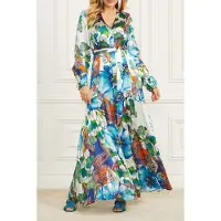 Guess Marciano By Lucky Charm Maxi Dress Print Taglia: 36 | Maxi abiti Outlet | Donna