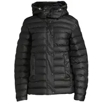 Ilse jacobsen 10 Rainp01 Padded Rain Jacket Black Taglia: 40 | Trench Outlet | Donna | Nero