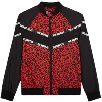 The Kooples Pop Leo Orange Technical Jacket Multicolor Taglia: XS | Bomber Outlet | Uomo | Arancione