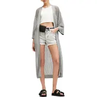 AllSaints Misha Kimono Grey Taglia: S | Cardigan Outlet | Donna | Grigio