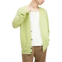 AllSaints Kennedy Cardigan Light Green Taglia: XXL | Cardigan Outlet | Uomo | Verde