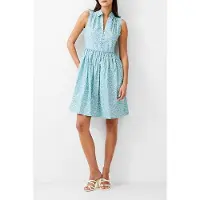 French Connection Breya Sleeveless Smock Dress Still Water Taglia: 6 | Abiti Mini Outlet | Donna