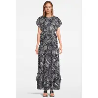 Pinko Kiss Me Dress Navy/cream Taglia: 40 | Maxi abiti Outlet | Donna | Blu