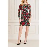 Guess Marciano By Rosa Dress Black Floral Multi Taglia: 38 | Abiti Mini Outlet | Donna | Nero