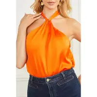 Guess Marciano By Frida Top Superlative Orange Taglia: XS | Canottiere Outlet | Donna | Arancione