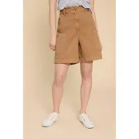 White Stuff Carlie Cargo Shorts Dark Natural Taglia: 18 | Pantaloncini Outlet | Donna