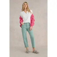 White Stuff Blake Straight Crop Jean Mid Teal Taglia: 18 REGULAR | Jeans straight fit Outlet | Donna | Ciano