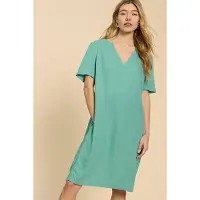 White Stuff Lydia Shift Dre Mid Teal Taglia: 10 | Abiti Mini Outlet | Donna | Ciano