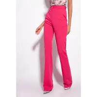Pinko Pragmatico Pantalone Punto Stoffa Scuba Raspberry Red Taglia: 38 | Pantaloni Outlet | Donna | Rosa