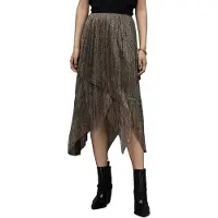 AllSaints Veena Skirt Black Gold Taglia: 44 | Minigonne Outlet | Donna | Nero