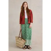 White Stuff Jada Eco Vero Maxi Skirt Green Printed Taglia: 20 REGULAR | Minigonne Outlet | Donna | Verde