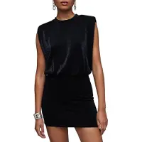 AllSaints Mika Mini Tank Dress Blue/copper Taglia: 44 | Abiti Mini Outlet | Donna | Blu