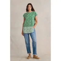 White Stuff Carrie Tunic Green Printed Taglia: 8 REGULAR | Magliette intime Outlet | Donna | Verde