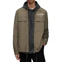 AllSaints Zito Jacket Light Khaki Taglia: XL | Giacche leggere Outlet | Uomo | Marrone