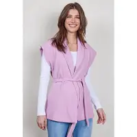 DIDI Sleeveless Vest Diam Pink Taglia: 44 | Cardigan Outlet | Donna | Rosa
