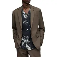 AllSaints Lenox Blazer Brown Taglia: 38 | Blazers Outlet | Uomo | Marrone