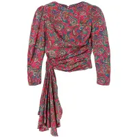 RE/DONE Side Cascade Blouse Assorted Taglia: L | Magliette intime Outlet | Donna